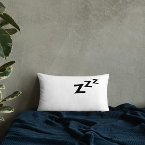 Sleepy ZZZ Basic Pillow