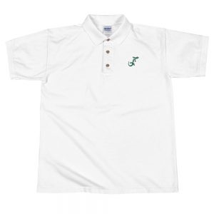 Lizard Embroidered Polo Shirt